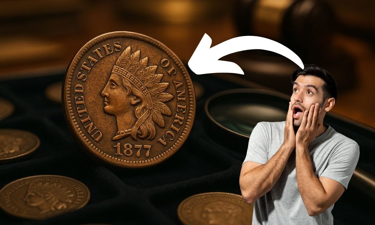 1877 Indian Head Cent- Low Mintage Drives Collector Demand