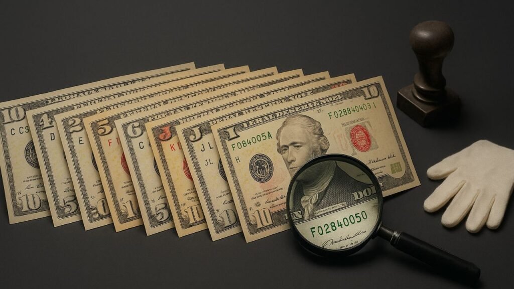 Famous Federal Reserve Notes By District- Scarce Seals And Signatures