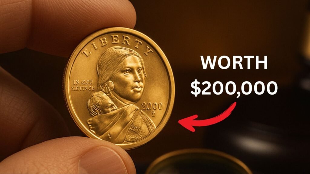Rare 2000-P Sacagawea Gold Dollar Coins Selling For Up To $200,000