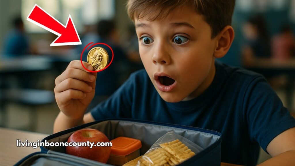 Sacagawea Dollar Found In Lunch Box