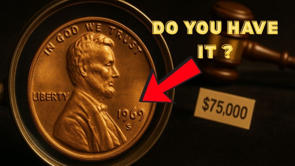 1969-S Doubled Die Obverse Cent — Auction Prices Over $75,000