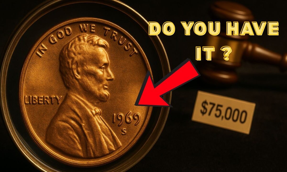 1969-S Doubled Die Obverse Cent — Auction Prices Over $75,000