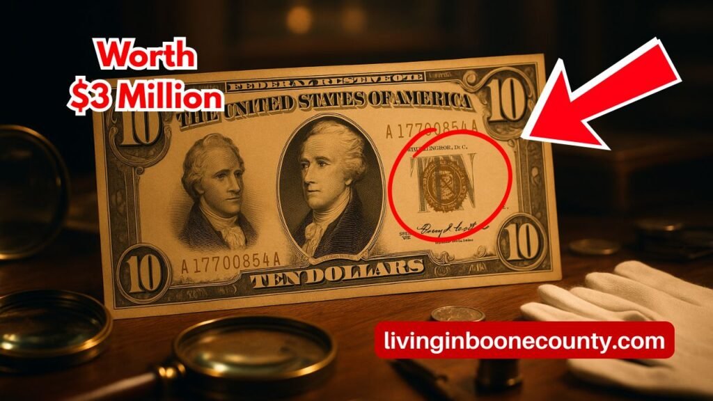 Discover How A Rare $10 Bill Could Be Worth $3 Million
